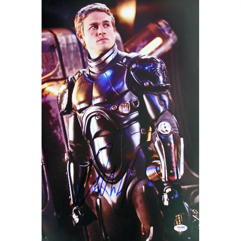 Charlie Hunnam Pacific Rim Authentic Signed 12x18 Photo PSA/DNA #V20052