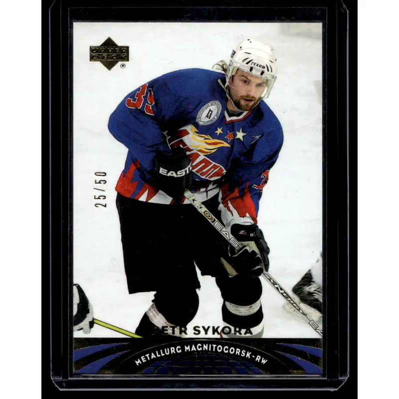 2004-05 Upper Deck All-World Edition - Gold - Petr Sykora #37 /50