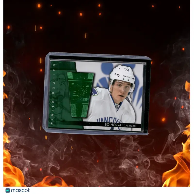 2014-15 Upper Deck SPx Bo Horvat Finite Emerald Green Rookie 089/199 #6