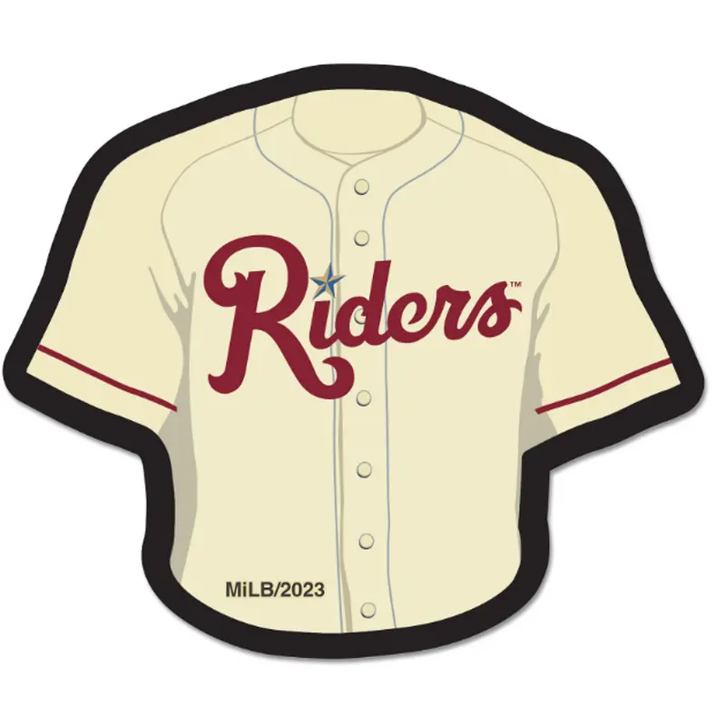 Jersey Riders Pin