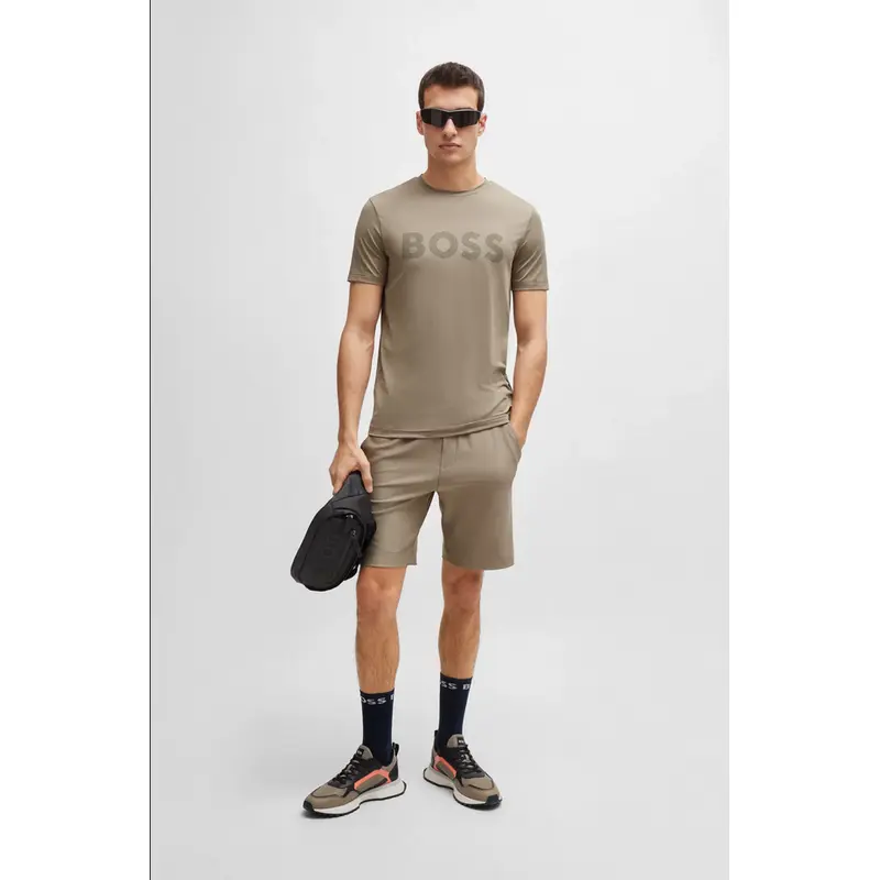 HUGO BOSS TSHIRT TEE ACTIVE BEIGE 50517911334