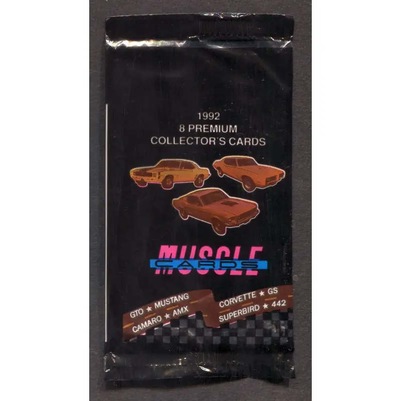 1992 Performance Quality Muscle Cards Racing Pack (8)
