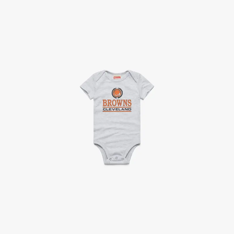 Cleveland Browns Crest Baby One Piece