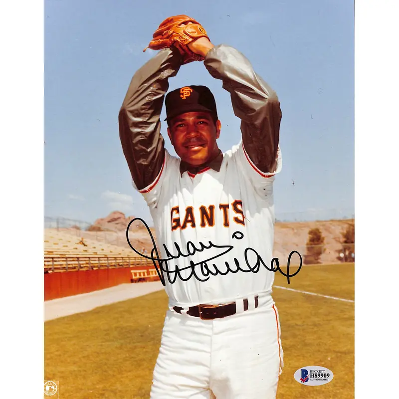 Giants Juan Marichal Authentic Signed 8x10 Photo Autographed BAS 2