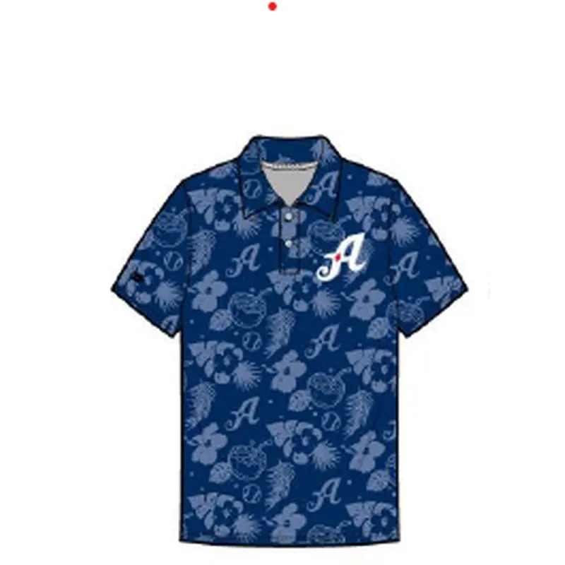 Reno Aces Men's Hawaiian Polo Tee