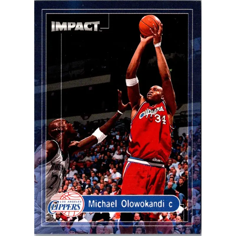 1999 SkyBox Impact Michael Olowokandi #128
