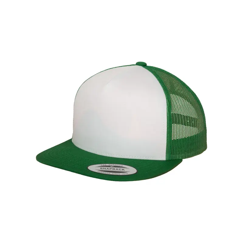Classic Trucker - Kelly Green/White