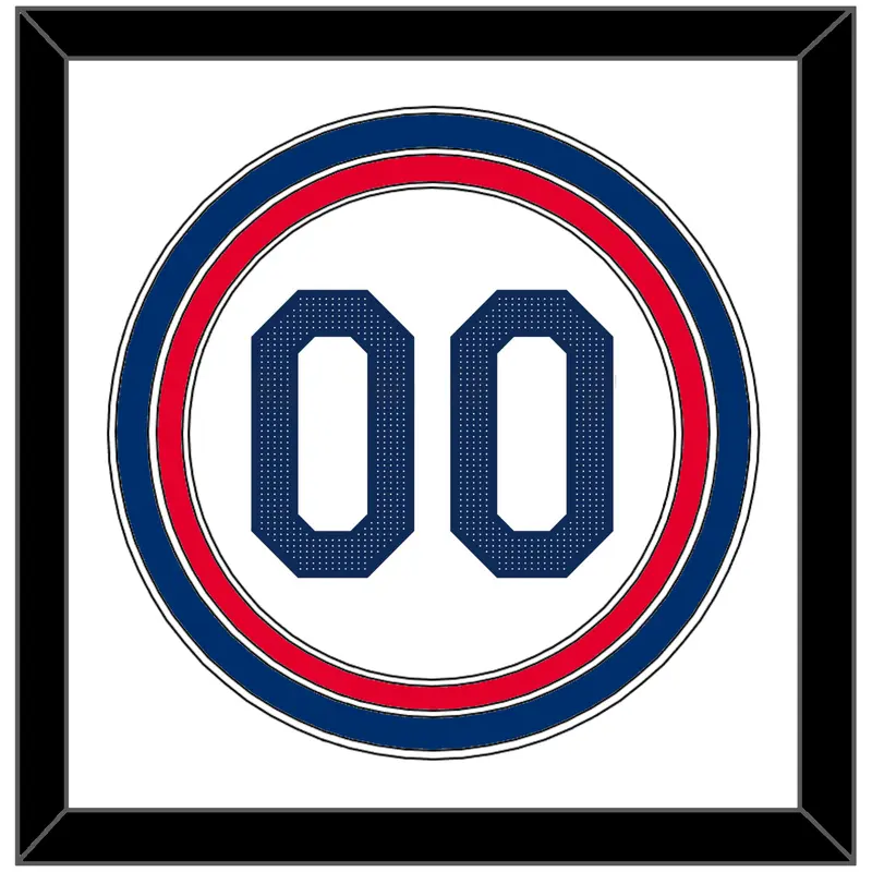 Los Angeles Number - Home White - Triple Mat 1