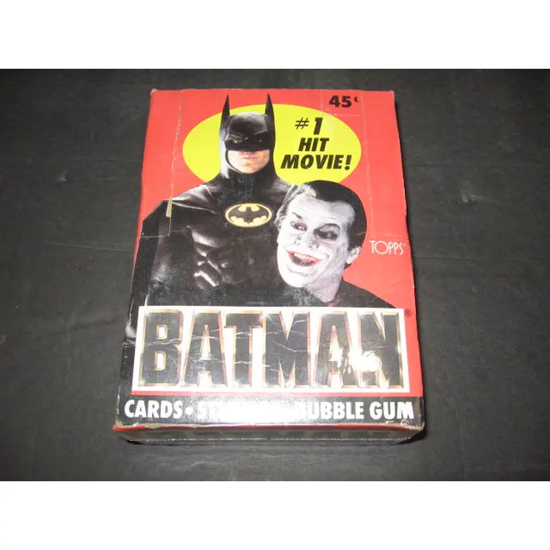1989 Topps Batman Series 1 Unopened Wax Box