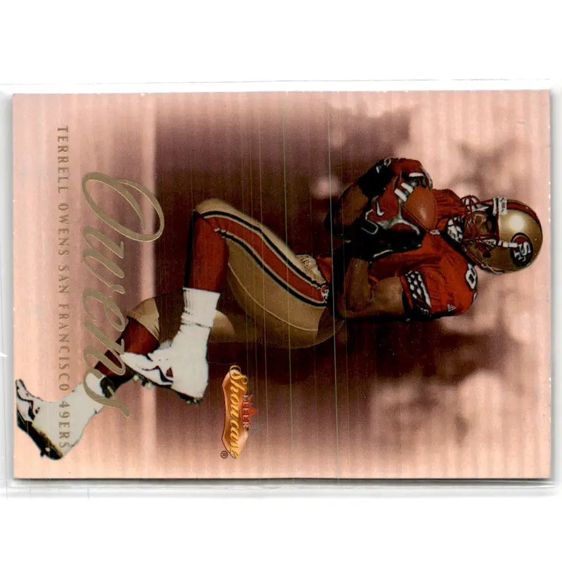2000 Fleer Showcase Terrell Owens #80