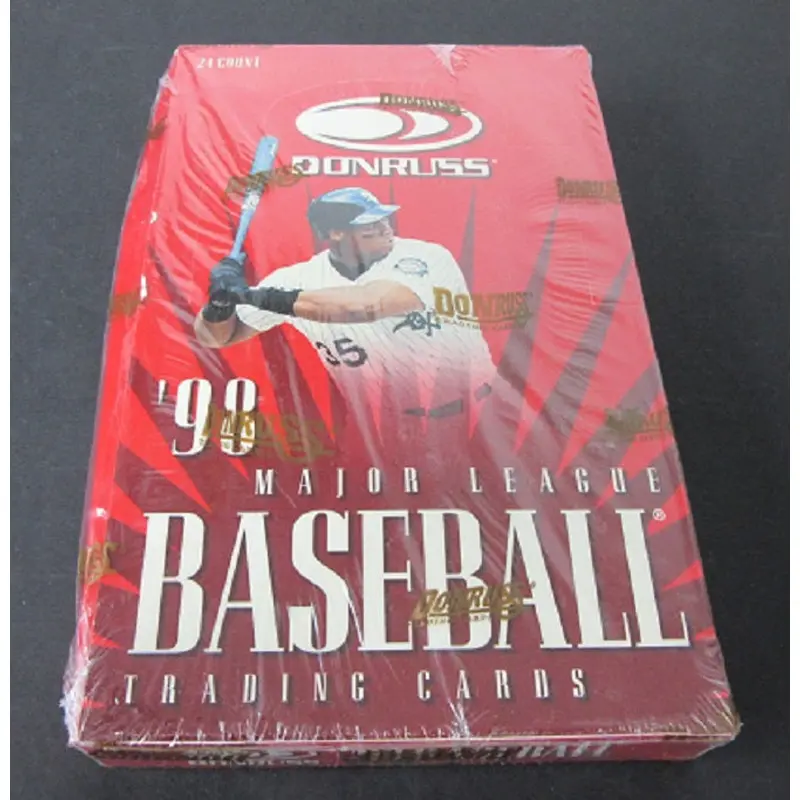 1998 Donruss Baseball Box (Retail) (24/10)