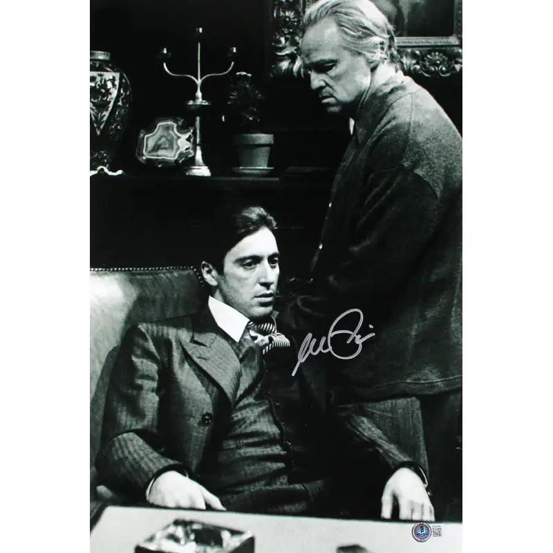 Al Pacino The Godfather Authentic Signed 12x18 Photo Autographed BAS #BQ98466