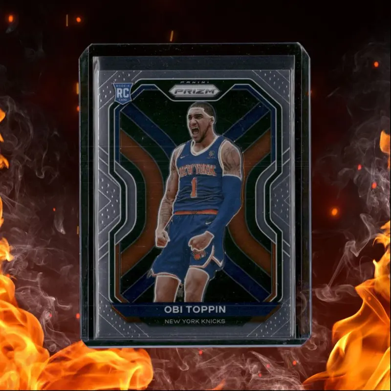 2020-21 Panini Prizm Obi Toppin (D) Rookie #280