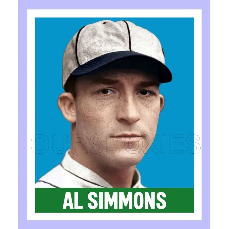 Al Simmons 1948 Leaf Custom Card - 3982