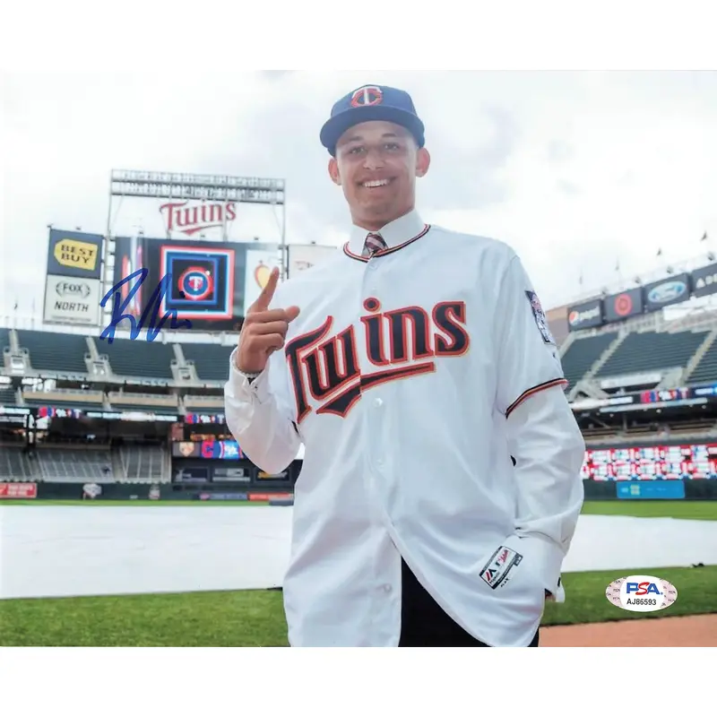 ROYCE LEWIS signed 8x10 photo PSA/DNA Minnesota Twins Autographed