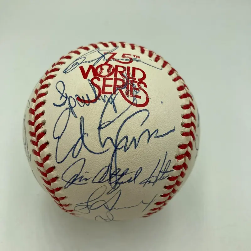 1978 New York Yankees World Series Champs Team Signed W.S. Baseball JSA COA