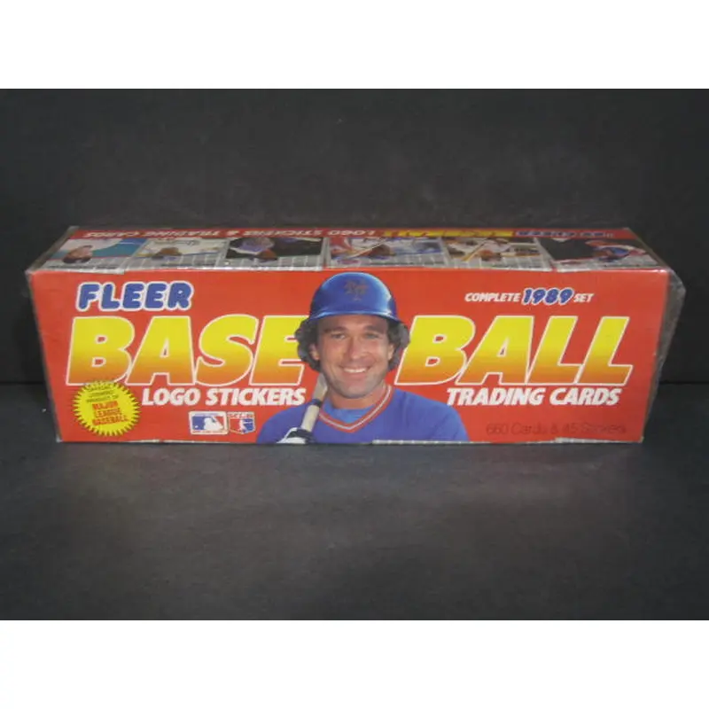 1989 Fleer Baseball Factory Set (Holiday)