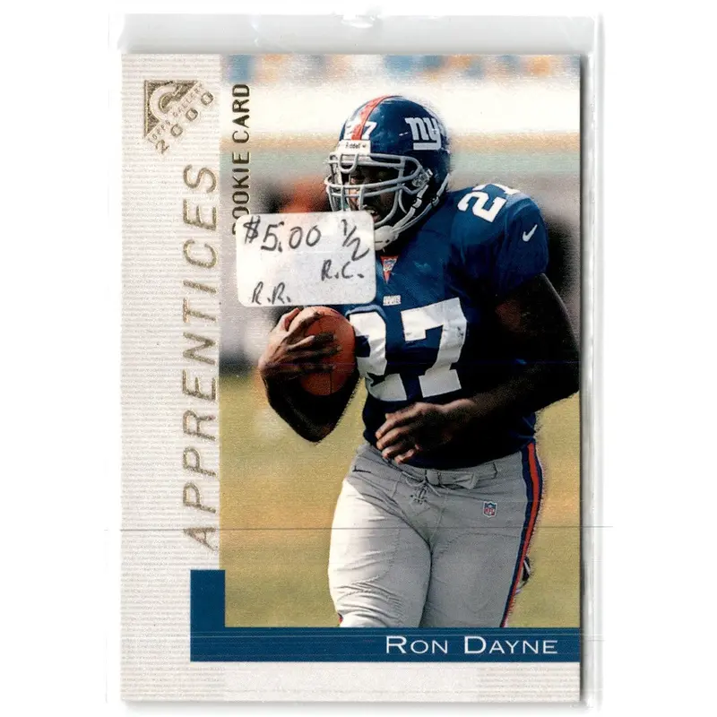 2000 Topps Gallery Ron Dayne #158 Rookie