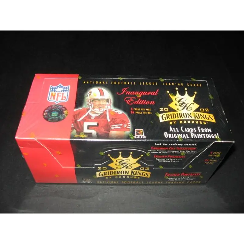 2002 Donruss Gridiron Kings Football Box (Hobby)