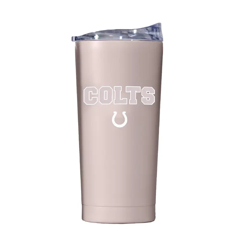 Indianapolis Colts 20oz Stencil Powder Coat Tumbler