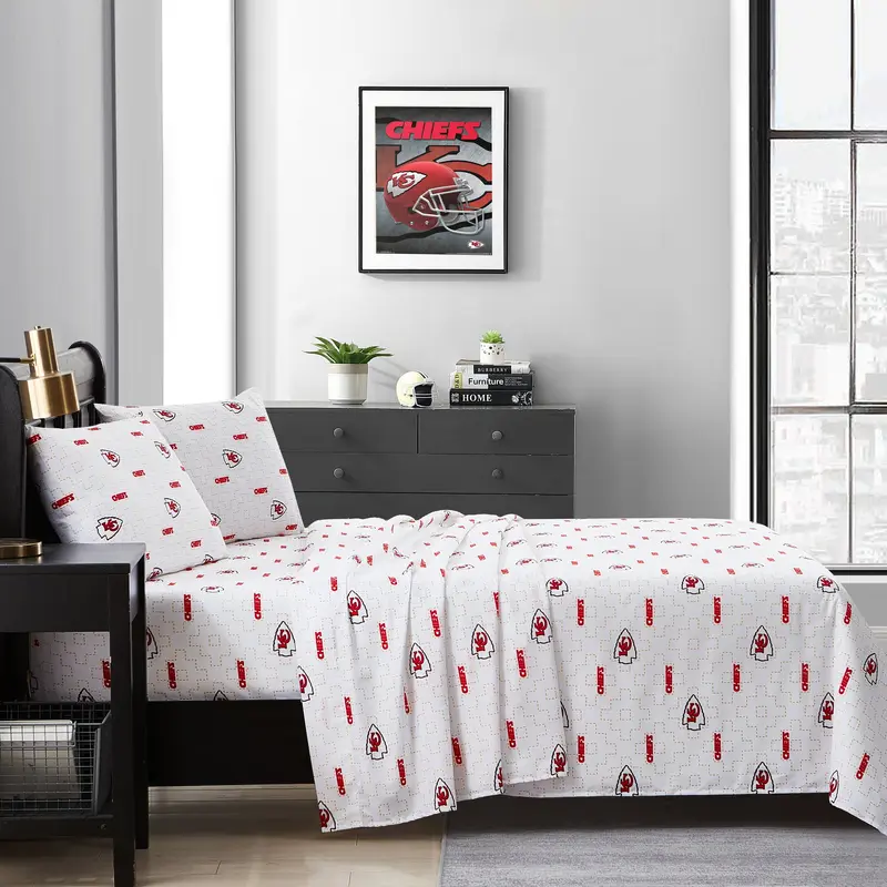 Kansas City Chiefs Scatter Sheet Set Full