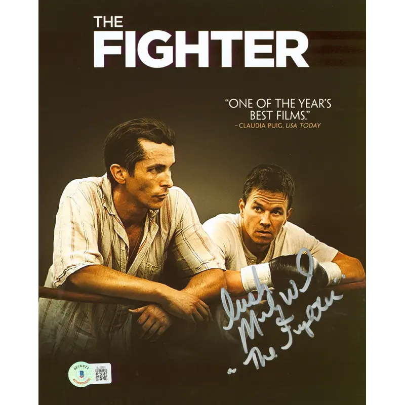 Micky Ward "2x Insc" Authentic Signed 8x10 Photo Autographed BAS #BJ32701