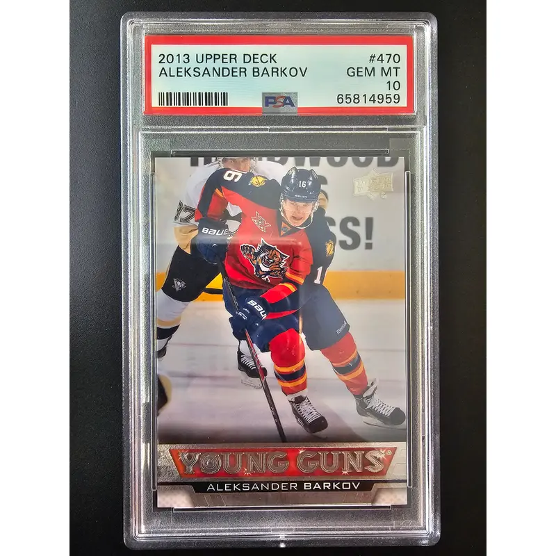2013-14 Upper Deck Young Guns - Aleksander Barkov #470 PSA 10 RC