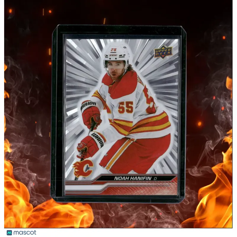 2023-24 Upper Deck Noah Hanifin Outburst Silver #28