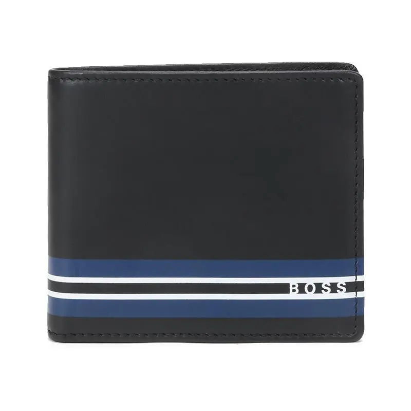 HUGO BOSS MENS WALLET GBG 4CC K RING LINE, 50434853001