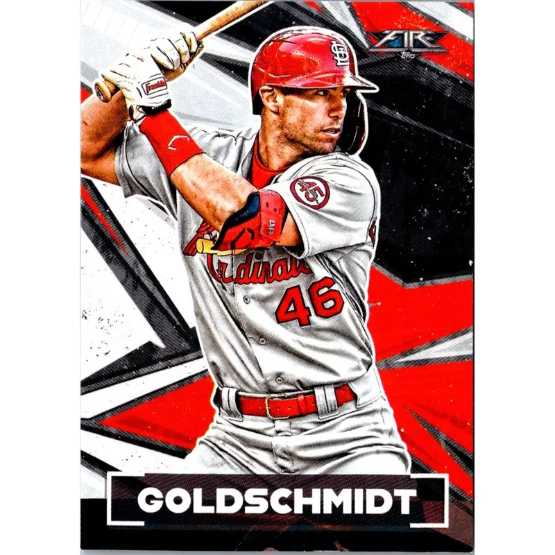 2021 Topps Fire Paul Goldschmidt #110