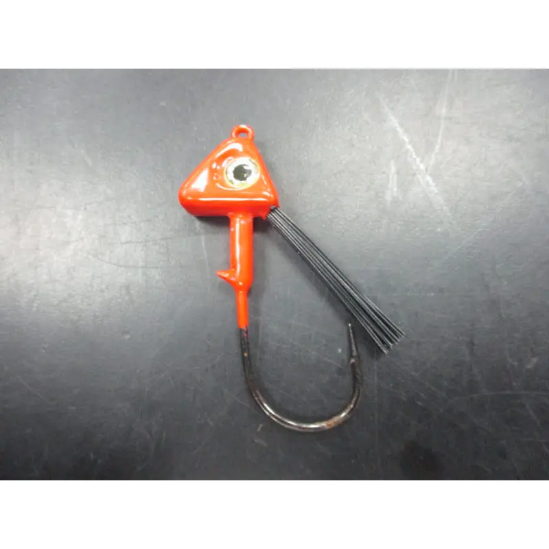 Used Red Weighted Eye Jig