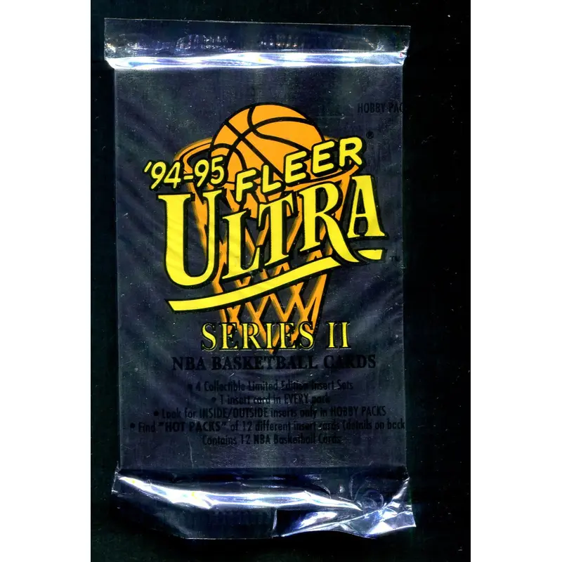 1994/95 Fleer Ultra Basketball Unopened Series 2 Pack (Hobby)