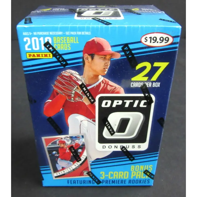 2018 Panini Optic Baseball Blaster Box (6/4 plus Bonus pack)