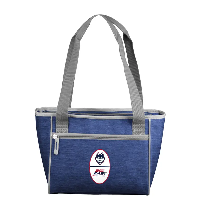 UConn Big East Crosshatch 16 Can Cooler Tote