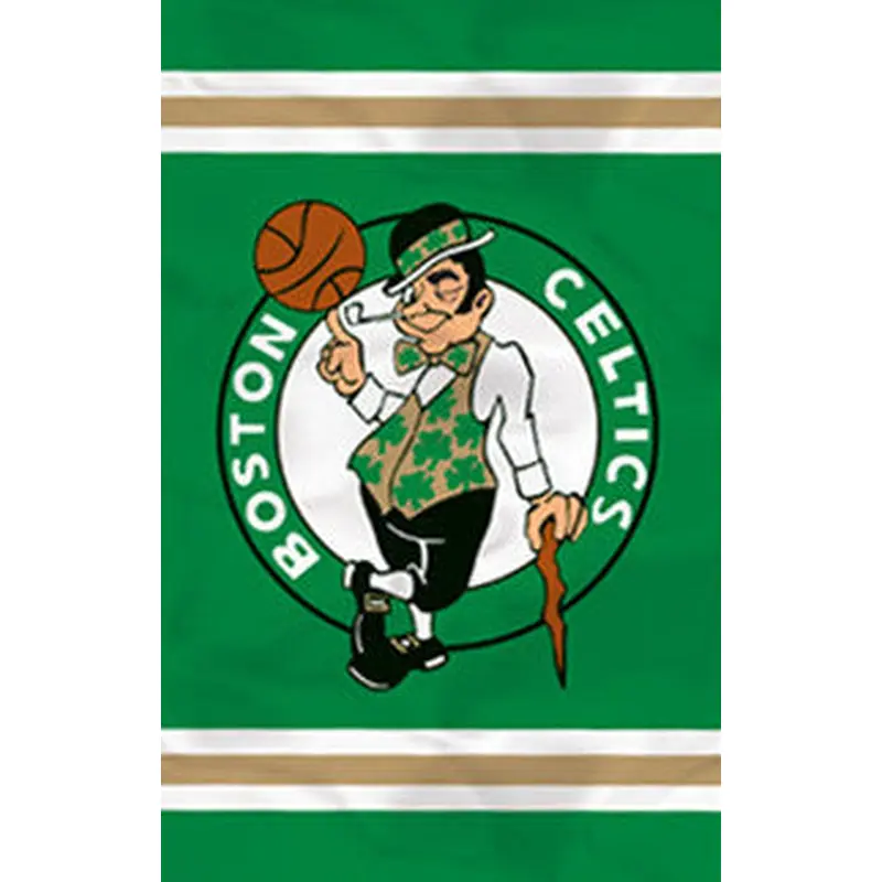Boston Celtics Premium NBA Applique Banner Flag - Party Animal