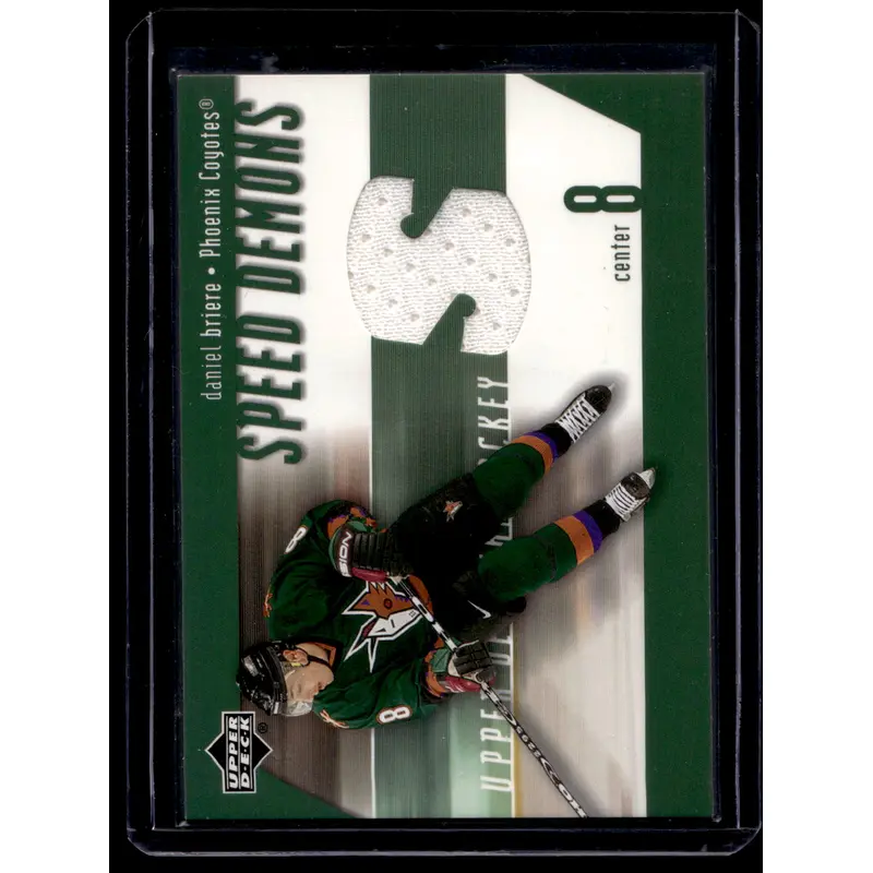 2002-03 Upper Deck - Speed Demons - Daniel Briere #SD-DB