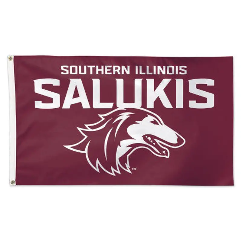 Southern Illinois University Salukis NCAA Deluxe-Edition 3'x5' Flag - Wincraft Inc.