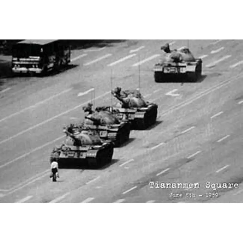 Tiananmen Square 1989 "Courage" Poster - Pyramid Posters Inc.