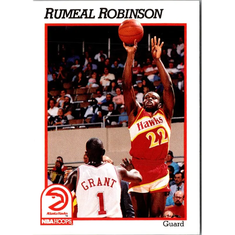 1991 Hoops Rumeal Robinson #5