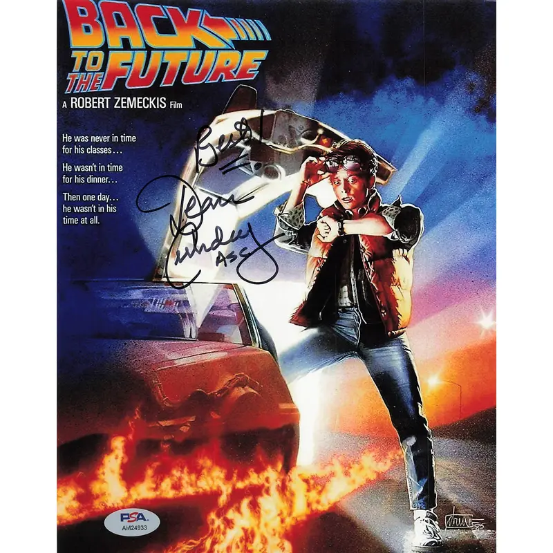 Dean Cundey signed 8x10 photo PSA/DNA Autographed Back To The Future