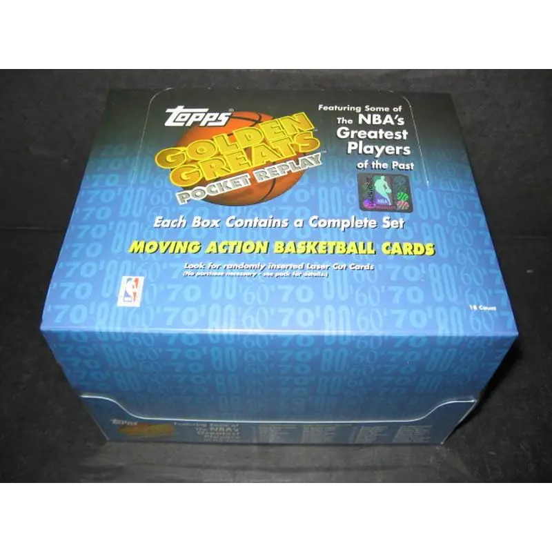 1998/99 Topps Golden Greats Basketball Box