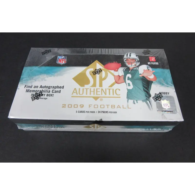 2009 Upper Deck SP Authentic Football Box (Hobby) (24/5)