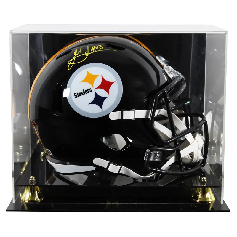 Steelers Jack Sawyer Signed Full Size Speed Rep Helmet W/ Case BAS Witnessed