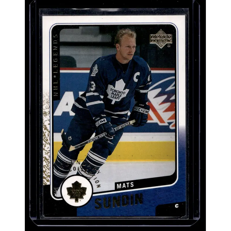2000-01 Upper Deck Legends - Legendary Collection Gold - Mats Sundin #125 /375