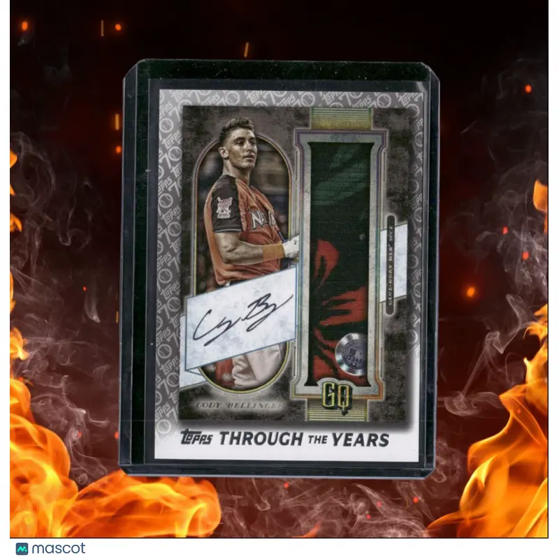 2021 Topps Through the Years Cody Bellinger Gypsy Queen Pull-Up Sock Tribute