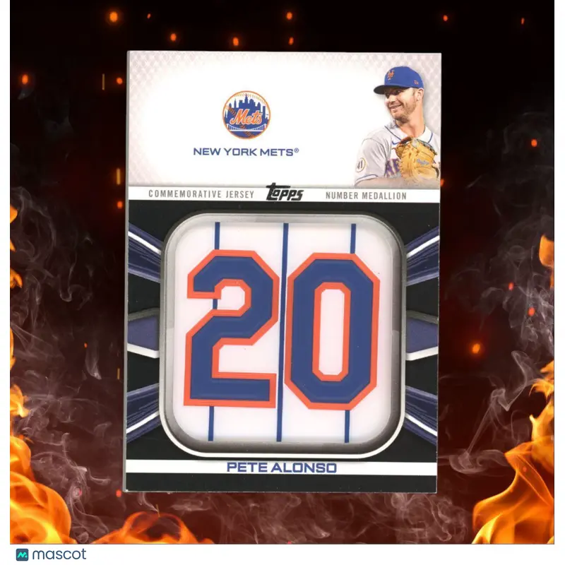 2022 Topps Pete Alonso Commemorative Patch #6