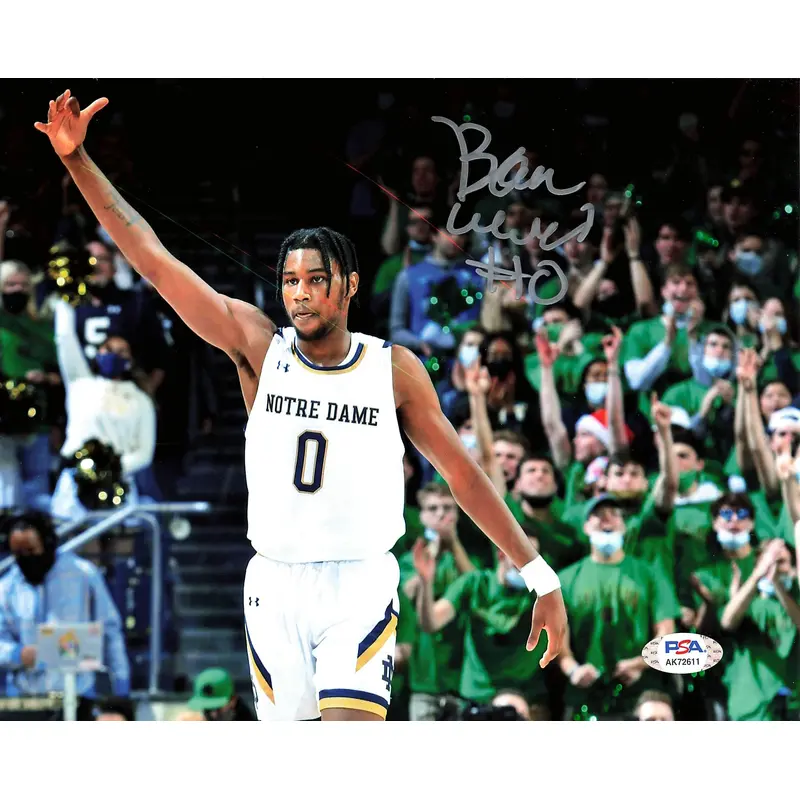 BLAKE WESLEY signed 8x10 photo PSA/DNA Autographed Notre Dame