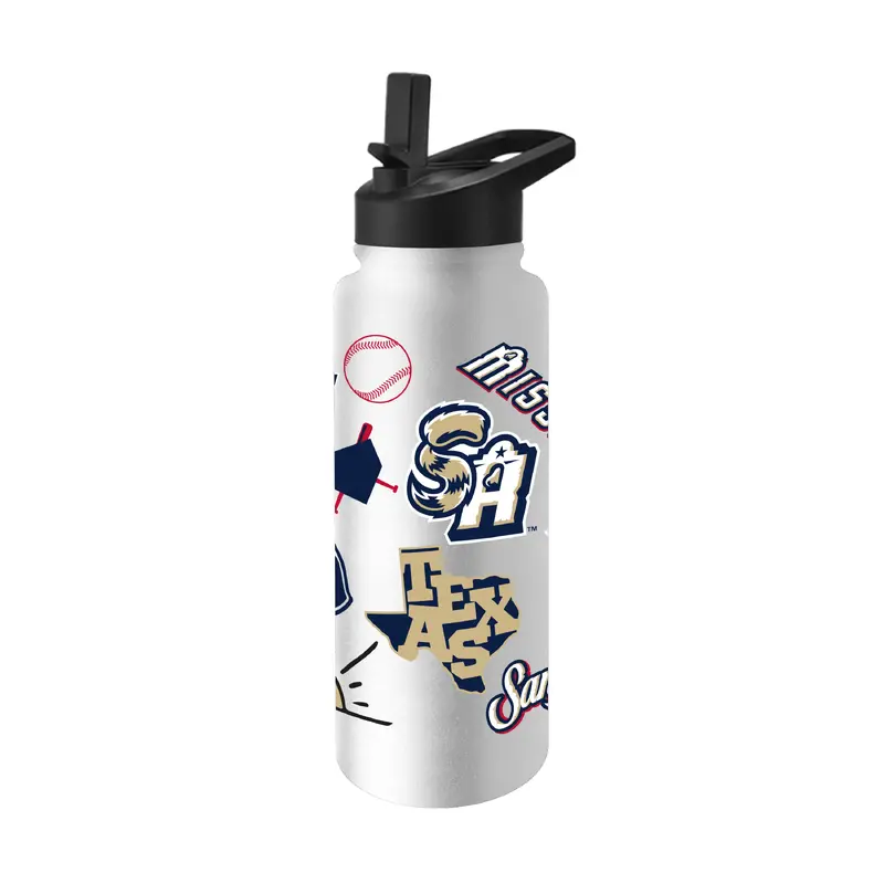 San Antonio Missions 34oz Native Quencher Bottle