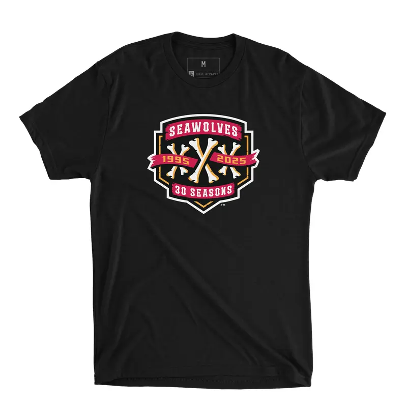 Erie SeaWolves EA 30 Seasons Tee