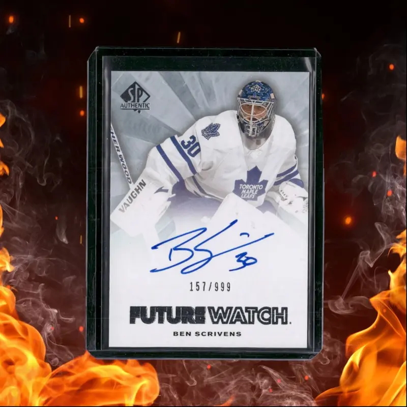 2011-12 SP Authentic Ben Scrivens Future Watch Rookie Auto 157/999 #266